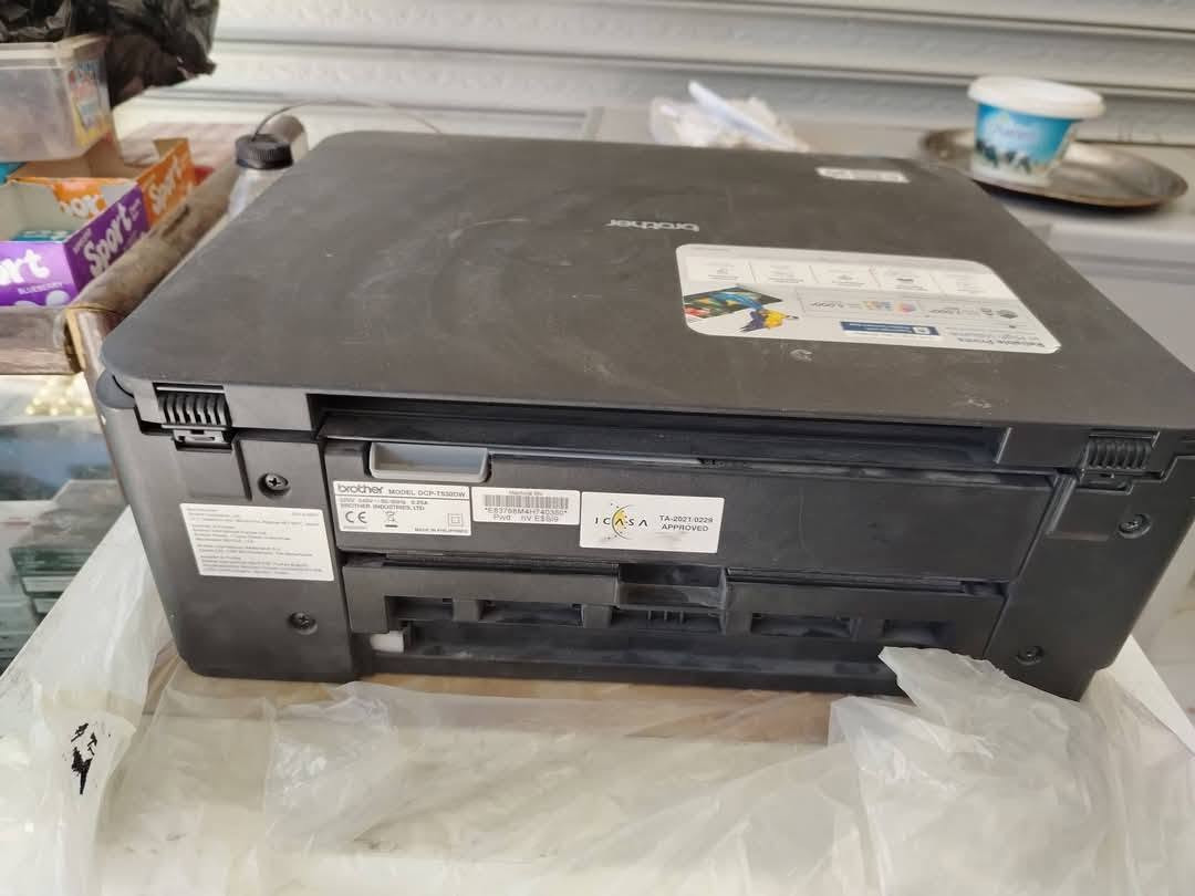 السلام عليكم طابعة برذر t530 للبيع استنساخ وسكنر وطباعة كتب ملازم وجهين تلقائي من تلفون من حاسبة سعر ١٩٥ بيها مجال مكاني ديالى بعقوبة عبور كلية رافدين ***********
