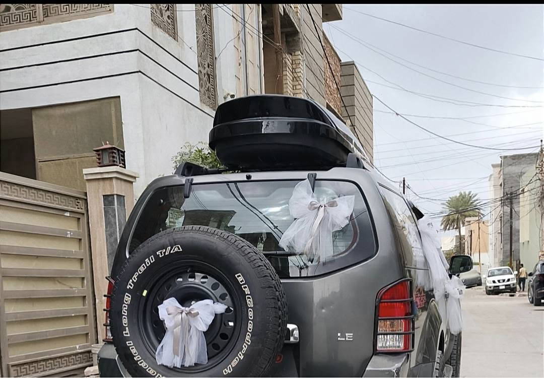 السلام عليكم صدوكRoof Cargo Box شي راقي ونسيابي يعني انسه الوحيف والصوت والكوالتي مال كلش زين وجدا نظيف وكل مستلزمات موجوده سعر ٣٥٠الف  وبي مجال رقم ***********

