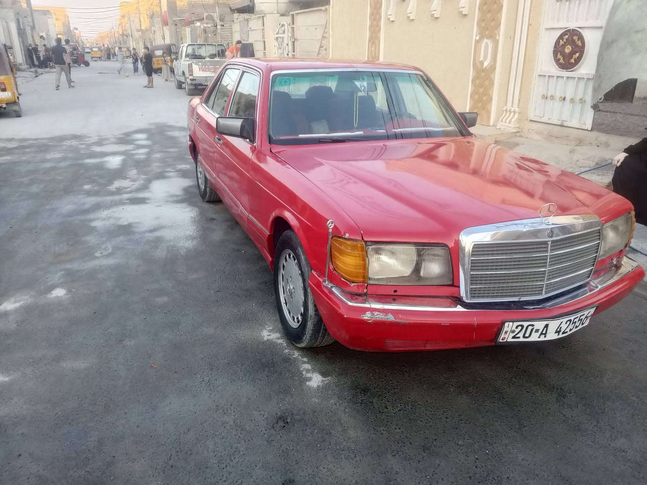 سلام عليكم مارسدس رائسي موديل 84 مكينه كير مال ملكه سياره رقم إنكليزي ديالى تحويل ثاني يوم تبريد شغال سياره حلوه مصبوغه جماليه سعر 35وبيه مجال رقم ***********
