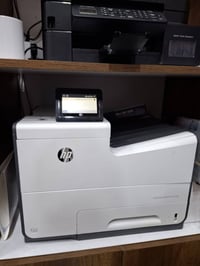 طابعة HP PageWide ٥٥٦ • مشكلة بالهيد • البصرة/القبلة
