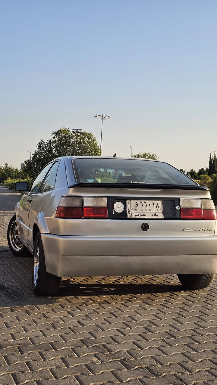 Corrado 1992 g60 
1.8L .. كولف كورادو
سلام عليكم .. للجنايه فقط السياره مصروف عليها 4 اضعاف سعرها .. قطعه مميزه جدا ...محرك وكير جدد قبل 5 اشهر شادهن حاويه
( محرك 1800 دوش كير عادي )
كهربائيات بلاديه
مراوح عاصفه موديل حديث انسى الحماوه تحت اصعب الضروف 
تبريد بلادي البروده اتحدى بيها اي سياره 
داخل كنتاره بطاين وسقف 
دشبول نظيف 100%
كشنات جلد .. كلشي بالسياره جديد صدر امامي خلفي حاويه 
جام كهرباء 
لايت امامي عدسات زرع 
السياره مابيها اي نقص يعني لاتكول شبيها مابيها تجي وتشوف بعينك مو شراي لاتخابر لاتعبني لان على ايدي صار 5 سنوات ومشتغلها كلها بايدي 
.. مكانها بغداد المحموديه 
***********
سعرها  44 $ ورقه بلااش
