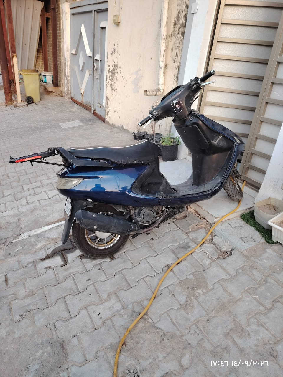 سلام عليكم
للبيع دراجه فراشه فحل 
نضيفه نكرا سلف 
مبدلله كير مال حاويه
سعر 380 بيه مجال
مكاني نجف حي الوفاء
هاذا رقمي 
***********
فقط تصال على خط واتساب

نص مكتوب في الصور:
- ١٧:٤٦ ١٤/٠٩/٢٠٢٦
- ١٤:٤٦ ١٤/٠٩/٢٠٢٦