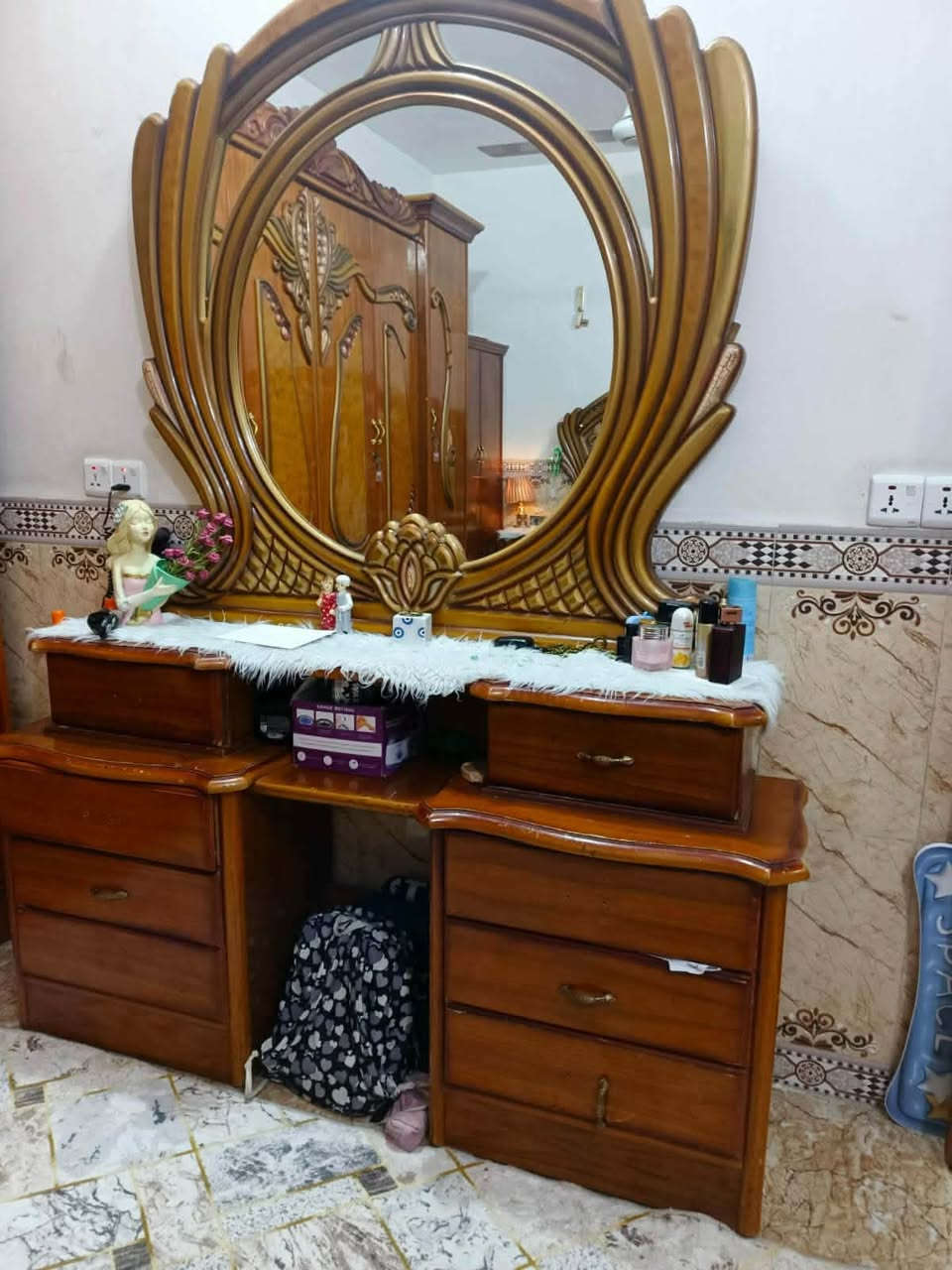 غرفه صاج تكمه مو سوكي ب700
