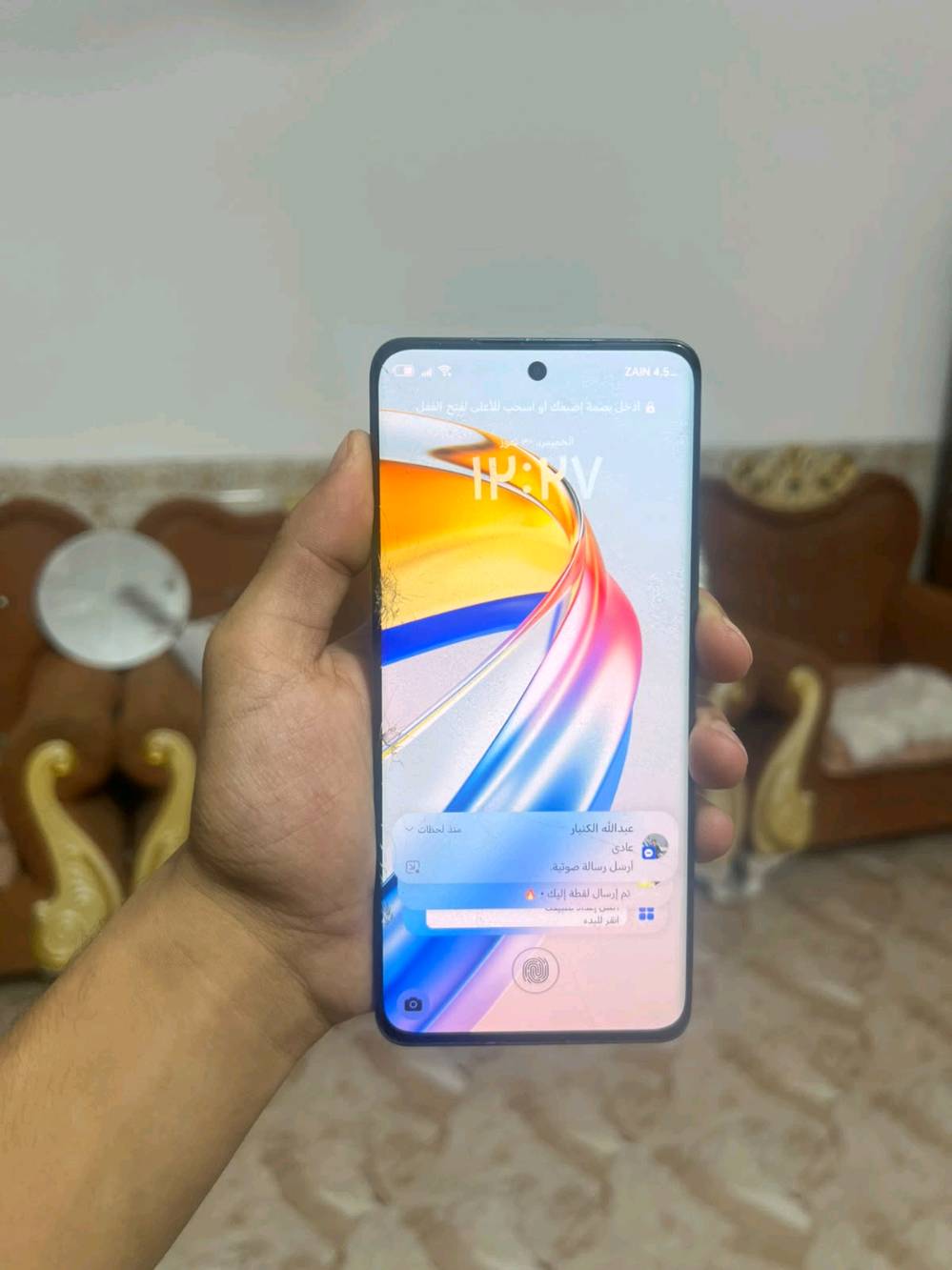 هونر x9b ال5g مو العادي ذاكره 256 رام16 جهاز ممفتوح ولا داخل صيانه مجرد فطر بالكلاسه تكلف 30الف بدون فتح الجهاز او تغيير الشاشه اريده مراوس بأيفون 11 وفوك *********** مكاني رمادي جزيره البفراج