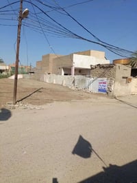 قطعه للبيع المساحه 256  واجه 9.50 النزال 27 كريطعه قرب اسواق ايوب  قري...