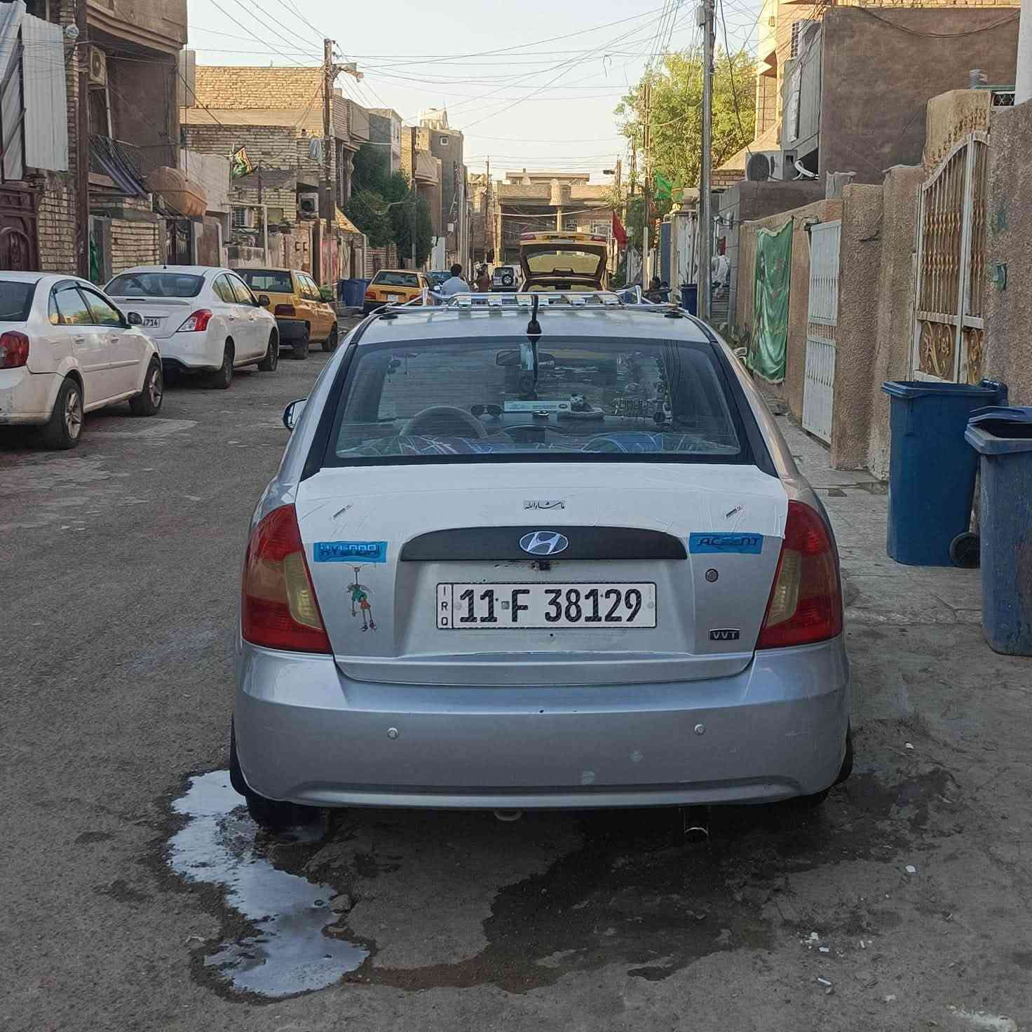 السلام عليكم هواندي اكسنت موديل 2010 خليجي بيها أربع قطع صبغ أبيع احزام تبريد ثلج صدر جديد امامي خلفي تخم تاير جديد محرك١٦٠٠دوش سياره باسمي تحويل ثاني يوم عنواني بغداد بلديات السعر ٧٢وبيها مجال بسيط الاتصال برقم***********
