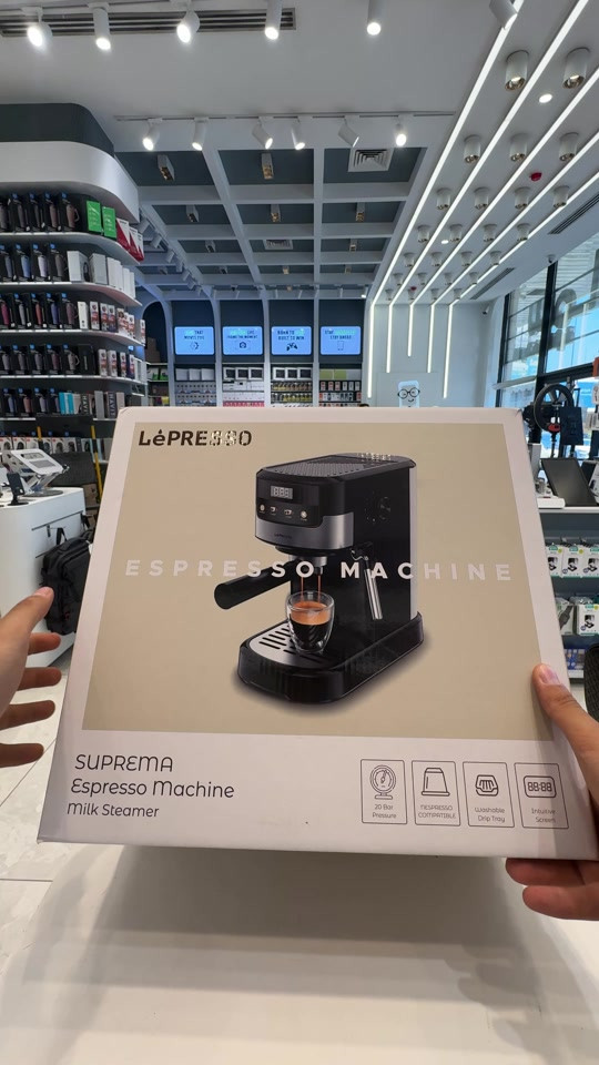#lepresso #coffe #قهوة #icedcoffee  🔆خدمة الاقساط متوفرة بتطبيق سوبر كي (الجني )الموطنة رواتبهم على مصرف الرافدين  🚗توصيل إلى كافة أنحاء العراق 🇮🇶 ‏‎ 🕒 أوقات العمل: جميع ايام الاسبوع 9:00 صباحاً الى 12:00 ليلاً عدا الجمعة 3:00 ظهراً الى 12:00 ليلاً ‏‎📍 الموقع: ‏‎المنصور، شارع مول بابليون، بالقرب من أقواس مطعم الساعة. ‏‎📞 رقم المبيعات: *********** رقم الواتساب : *********** ‏‎نحن هنا لخدمتك في أي وقت🌟
