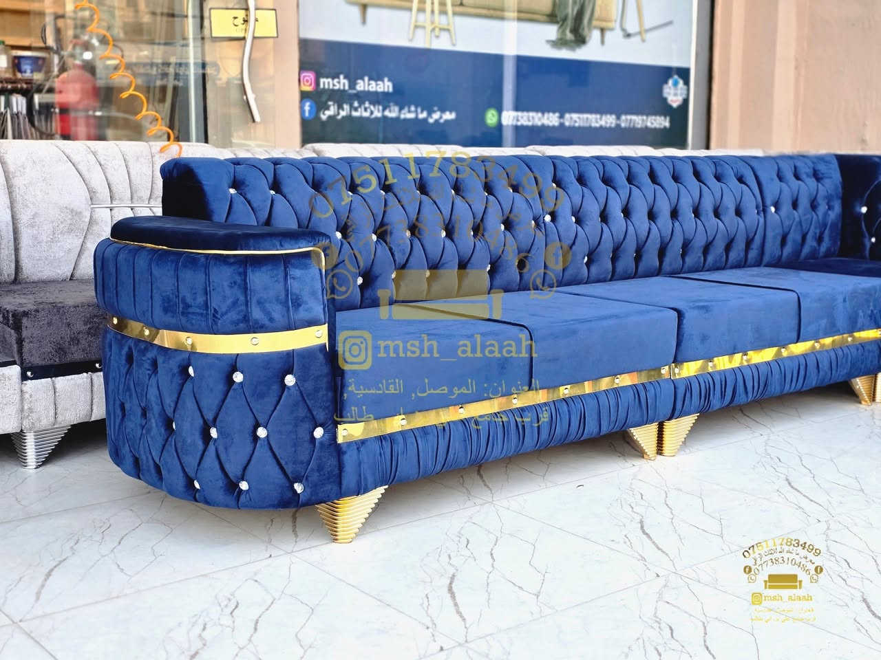 عرض نار ب٤٩٠ الف دينار فقط
✨ معرض ومعمل ما شاء الله للأثاث الراقي ✨

ديوان عراقي بطول 8 متر مكوّن من 5 قطع جوكر قابل للتفصيل حسب جميع القياسات.

🔹 خشب بلوك أبيض
🔹 شغل موصل بفصال تركي مودرن
🔹 قيود أنچ ونصف لثبات وعمر أطول
🔹 إسفنج ضغط عالي لراحة مميزة
🔹 قماش درجة أولى مبطّن

🛡 ضمان الخشب والإسفنج لمدة سنتين
💰 سعر حصري لدينا فقط

كما يتوفر لدينا:
✔ فصالات وألوان متعددة
✔ سرير نفر بفصالات عراقية وتركية
✔ غرف نوم تركية حديثة

📍 العنوان: الموصل – سايدين القادسية الأولى، قرب جامع علي بن أبي طالب
📞 *********** – ***********

تابعونا على:
فيسبوك: معرض ومعمل ما شاء الله للأثاث الراقي
إنستغرام: msh_alaah

#ديوان #اثاث #ديكور_منزل #عراقي #بيت_جديد
