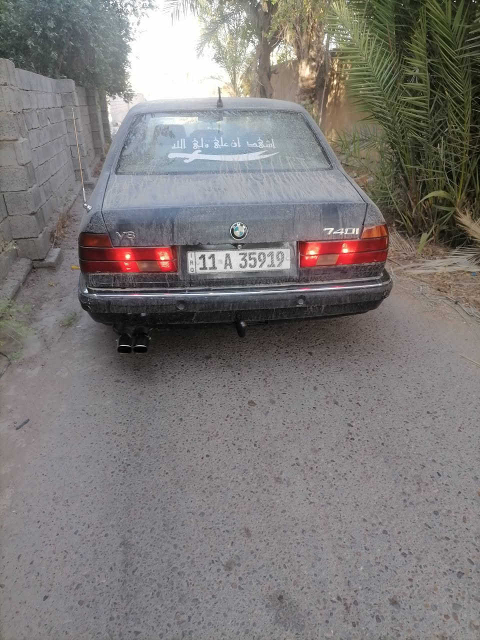 السلام عليكم للبيع 740i _V8 مكفوله من ضربه ومعجون مصبوغه جماليه كهربائيات كلها شغاله تبريد قطعتين هزه جديده السياره ماناقصها شي سعر 57 وبي مجال ***********    بغداد
