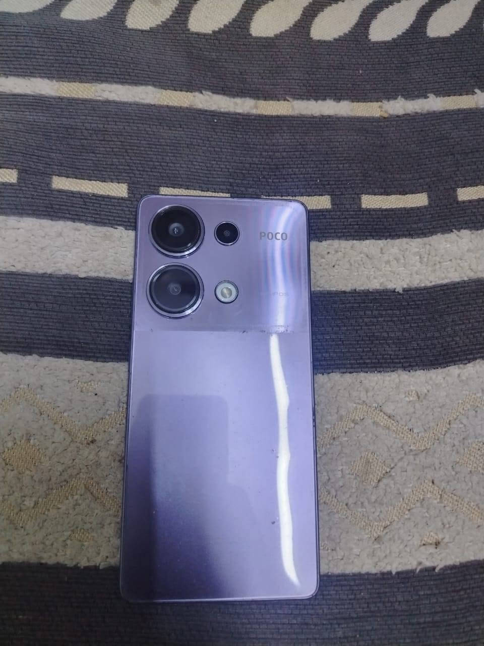 سلام عليكم مبايل POCO M 6 Pro ذاكرة 512 جهاز على بلاد ممبدل بي اي شي سعرة 300 نهايتة 250 قفل قفل   رقمي بي واتساب*********** المو شراي لا يدخل ويكسر بحلال الناس
