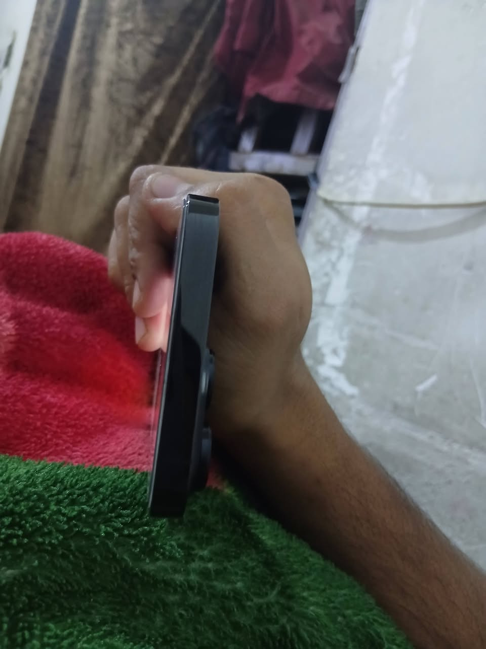 السلام عليكم ايفون ١٤ برو ماكس 256 بطاريه 87 نضافه 90% سعره 800 وبي مجال *********** متواجد واتساب قليل اتواجد هنا
