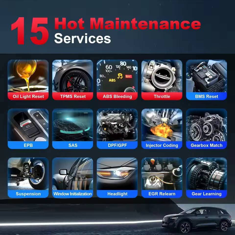 Xtool D5S • OBD2 كامل • تحديث مدى الحياة