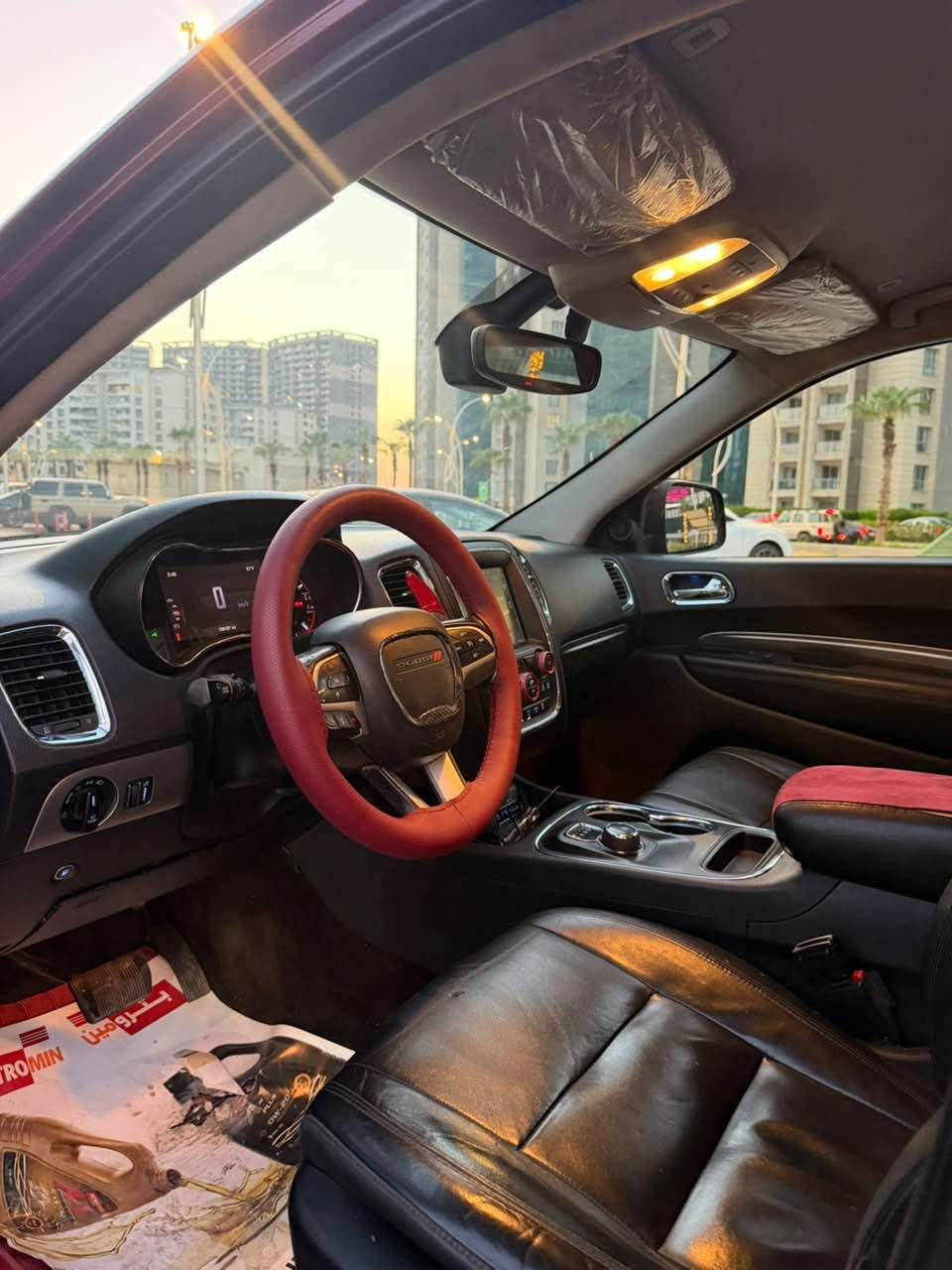 DODGE DURANGO

2017
 
دورنكو امريكي GT 

السيارة وارد امريكي (قطعتين 
صبغ جاملغ خلفية سايق و بالخلف سايق) 

ايرباكات سليمه 100-100

الرقم : اربيل - رقم و فحص و هزه جديده  

المواصفات :

▪️دوج دورانكو لون ماروني 

▪️الموديل :2017

▪️المحرك : . 3.6L . V6 
(ستة سلندر)

▪️العداد : الف ميل

▪️حجم الويل : ويل كب 
حجم 20

▪️بصمات للابواب عدد مع 
بصمة جنطة وبصمة تشغيل وتشغيل عن بعد

▪️لايتات زينون عالي وناصي 
مع حاجب LED كشافات

▪️حساسات خلفية 

▪️كامرة خلفية دوارة اصلي 

▪️شاشة الدشبول كبيرة 

للتحكم بايعازات السيارات

▪️تحكم فول كهرباء لكرسي السائق والراكب

▪️غرفة السيارة جلد اسود اصل
 تدفئة للكشنات 
تدفئه استيرن 

▪️گير شفتر بالستيرن للتحكم بالگير العادي

▪️سستم صوت

▪️اشاير بلمرايا الجانبية 

▪️يدات الابواب 

▪️تحكم ستيرن جهتين 

بلوتوث وحاكية وكروس سرعة وتحكم صوت 

▪️منافذ USB امامي وخلفي

▪️نظام ABS مانع انزلاق

▪️السيارة موجود بي اربيل - 

سعر ١٨٧ ورقه 
للاستفسار ☎️*********** أربيل, العراق
