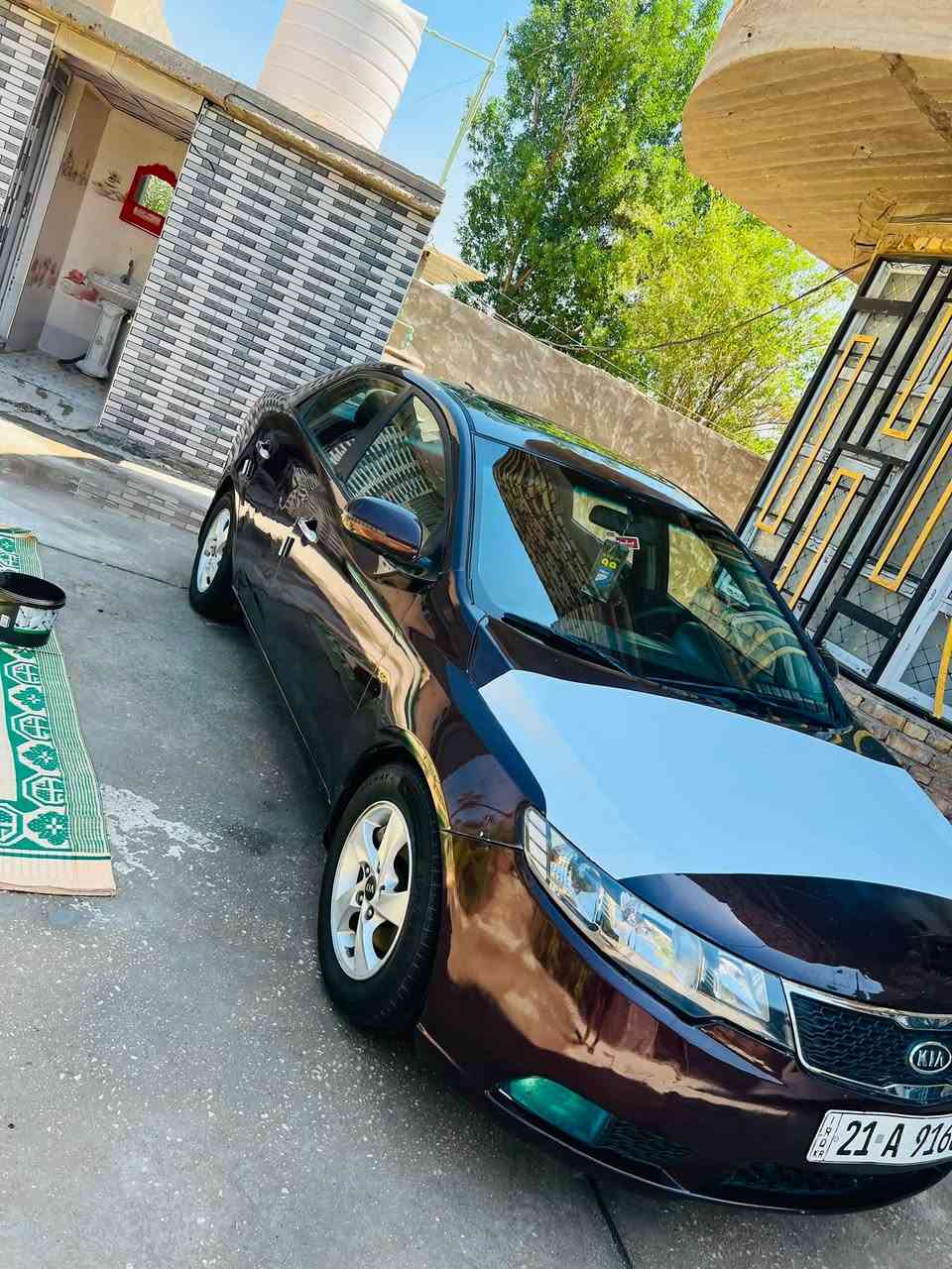 السلام عليكم  كيا سيراتو موديل ٢٠١١   كفاله من الضربه صبغ فقط  قطع صبغ فقط  ابيع حزام كير   محرك حداديه تخم تاير تبريد 
رقم سلمانيه دولي  سنويه جديده تحويل تريد وكاله السياره جديده 
فول مواصفات 
تحكم ا ستيرن 
تحكم استيران 
بصمه 
شفتات استيرن
حساس خلفي 
فتحه 
السعر ٧٨وبيها مجال 
الاتصال ‭***********‬
مكاني كربلاء  طويريج 
بيع او مراوس حسب القناعه
