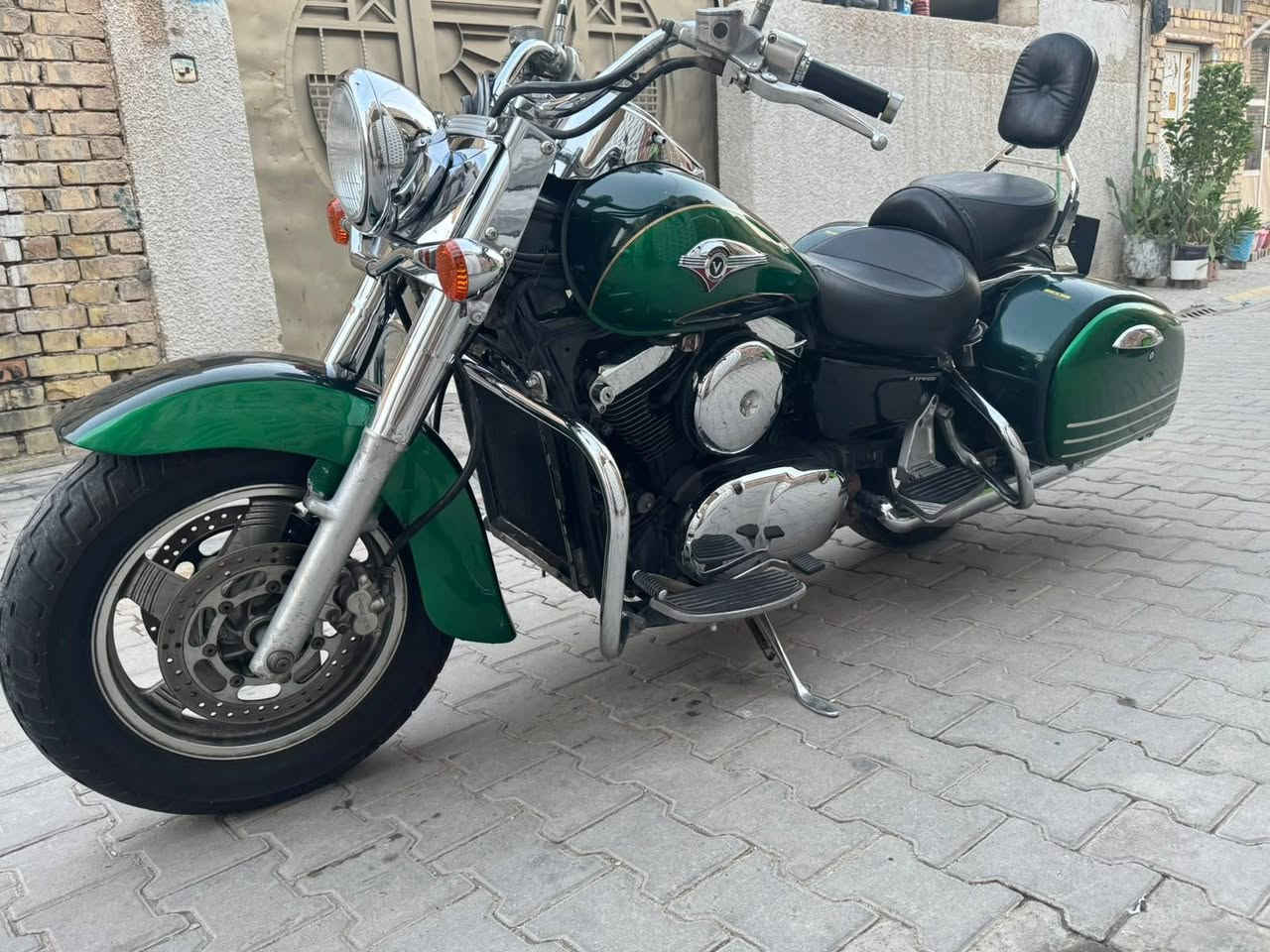 سلام عليكم كاواساكي فولكان
(Kawasaki Vulcan) 1500
دراجه مكفوله كفاله عامه بدون رقم بس مكاتبه
كلشي بيهه بلادي وعله وضع اليابان
السعر ٣٠ ورقه وبيهه مجال قليل
بغداد لشعب حي اور
*********** ابو علي
