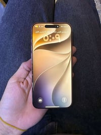 آيفون ١٧ برو ماكس • بطارية ٩٧٪ • شاشة مبدلة