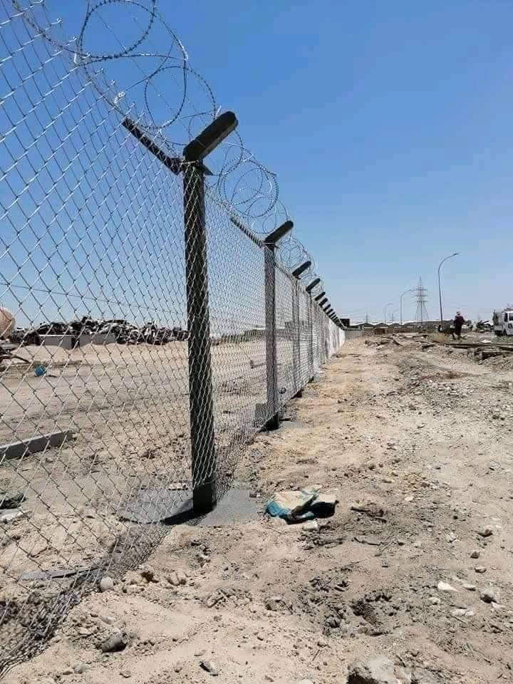اسيجة BRC • اعمدة كهرباء • مواد الاسيجة