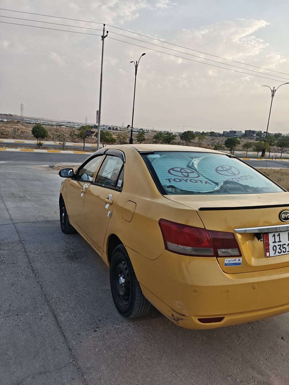 للبيع بي واي دي G3موديل 2013كير محرك كورولا نحلا سنويه جديده لغايه 2031باسمي للاستفسار ***********مكاني ديالى خانقين
