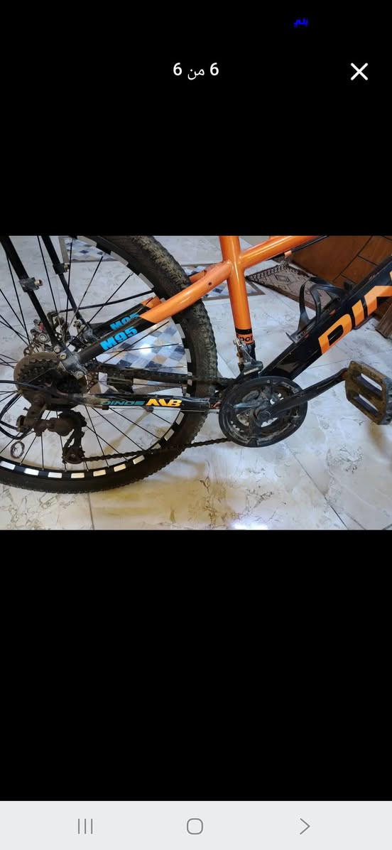 السلام عليكم بايسكل جبلي للبيع 🚲
حجم 26 🚲
مناسب للطرق الوعرة 
وبيه ٧ سرع 
السعر ٣٠٠ الف وبي مجال 
السبب اريد اشتري دراجة علمود اشتغل بيها دلفري 
البايسكل كلش نضيف وسريع بس بي مشكلة بي طكطة تكدر تصلحها ب ٨ آلاف يرادلة تبديل مشمشة بس والي يشتري اخلي يفحص منا للصبح براحته 
هذا رقم الواتساب ***********
