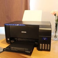 طابعة epson et 2711 اوربي مثل هاي بصوره بدون كارتونه بس كيبل ويايه  بد...