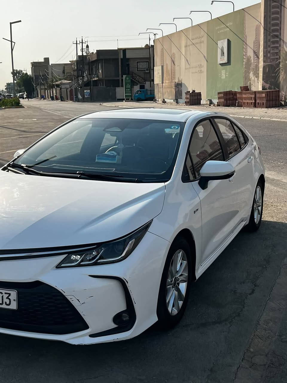 السلام عليكم
▪️كورلا شكل خليجي وارد الصين 
▪️موديل 2024 فول مواصفات ( كرسي كهرباء⚡️ )
▪️كفالة عامه من الصبغ والبارد بيه ملاحظات موضحة ب صور 
▪️السيارة ماشية ( 138 )الف حقيقي

▪️المواصفات 👇

▪️محرك 1800 هايبرد اقتصادي 
▪️دخول ذكي وبصمه عدد ( 2 ) 
▪️سبايدر أبيض خلفي بلادي
▪️شاشة تدعم ابل كار بلي وعداد ديجتال 
▪️ثلاث انظمه قيادة ( عادي_ايكو_سبورت )
▪️اوتوهولد ومانع انزلاق ومانع انحدار 
▪️فتحة سقف واشاير بالمري 
▪️كشنات جلد داخل اسود 

▪️السعر __ ( 149 ) وبيه مجال للشراي 
▪️تحويل مباشر بياع شراي مابيع 
▪️المكان بغداد الغزالية
للاستفسار اكثر واتساب ***********
