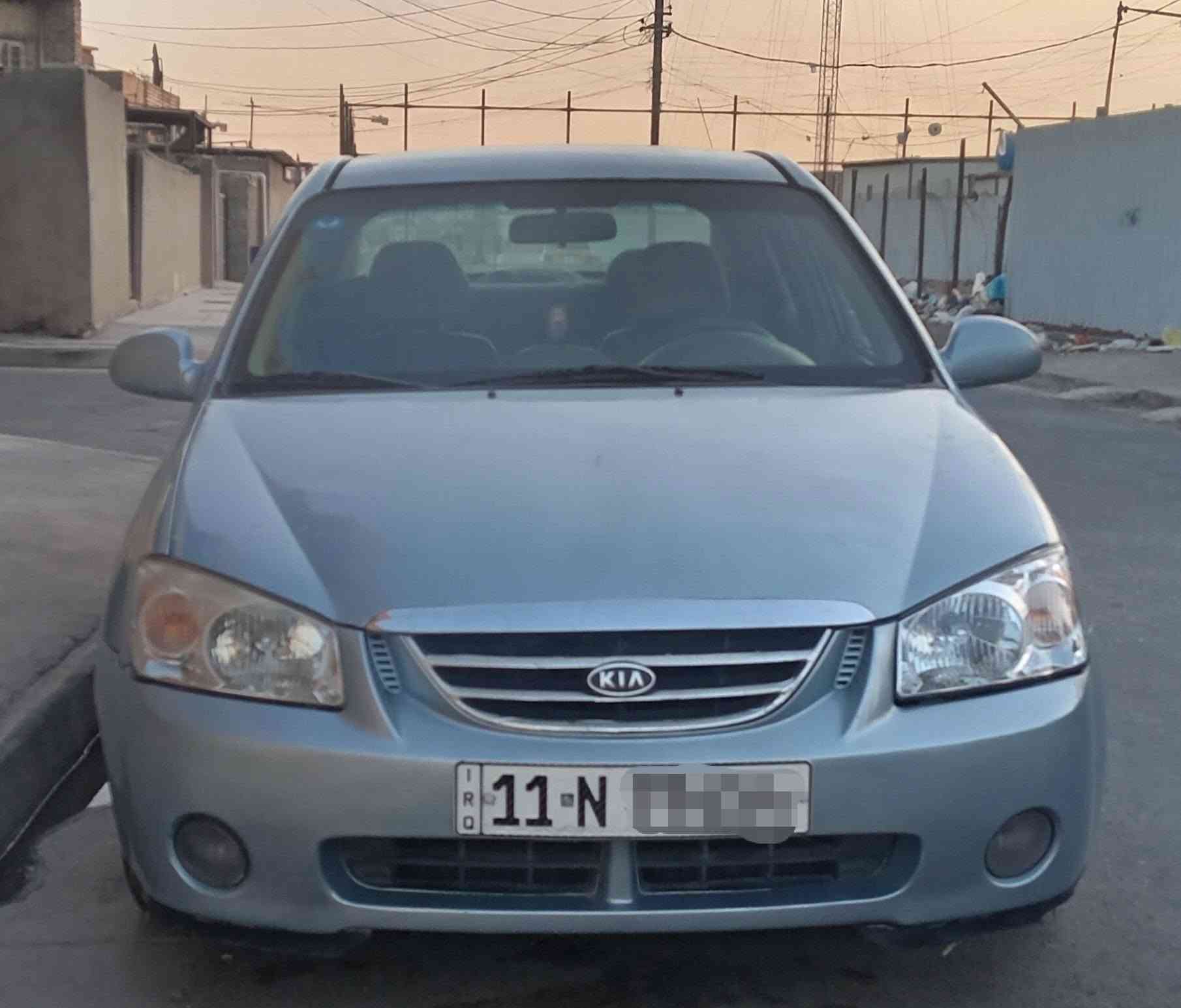 كيا اسبكترا موديل ٢٠٠٦ صبغ عام جمالية تبريد شغال سيارة بحالة جيدة بأسمي تحويل مباشر السعر ٦٧ ورقة العنوان بغداد الأمين الإتصال على الرقم ***********

