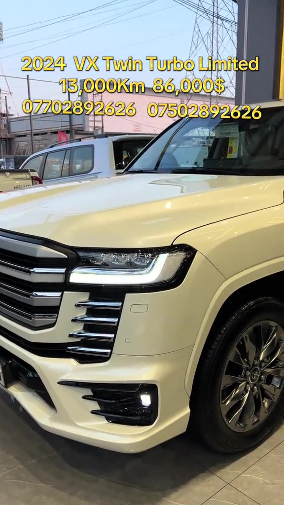 #iran #iraq #erbil #kurdistan #toyota  2024 VX Twin Turbo Limited  13,000Km  86,000$   ***********  ***********

