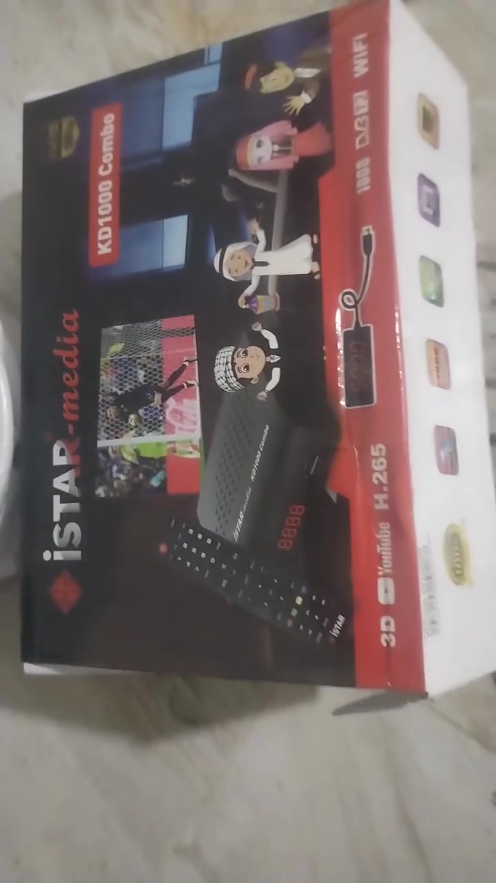 عرض اليوم جهاز اي ستار الرابعة كومبو مع اشتراك ٣ أشهر مع اريل مع واير
كل هذا ب٥٥ الف فقط
للاستفسار
***********
***********
