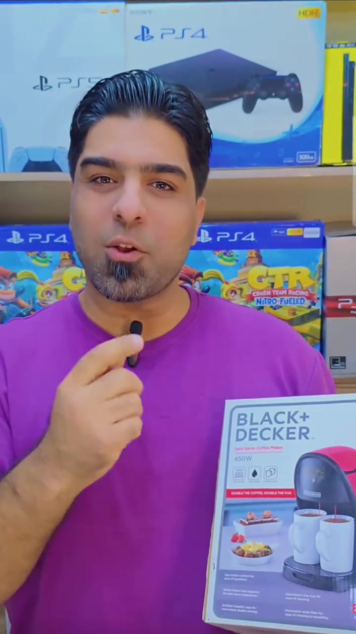 ☕❤️ قهوة أطيب… وبطريقة أسهل!
صار تكدر تستمتع بقهوة طيبة وسريعة ويا BLACK+DECKER Twin Serve Coffee Maker 🔥
✨ المواصفات: • قدرة 450 واط
• تحضير كوبين بنفس الوقت ☕☕
• خزان ماء بسعة 250 مل
• تشغيل سهل بزر واحد
• فلتر نايلون دائم وسهل التنظيف
• صينية تقطير قابلة للإزالة
• أكواب سيراميك عدد 2 بسعة 125 مل
👌 تصميم عملي وأنيق، مناسب للبيت والمكتب ولمحبي القهوة.
📍 مركز روتانا لتجارة الأجهزة الإلكترونية
📞 للاستفسار والحجز: ***********
📍 بغداد – المحمودية – حي البتول – مجاور تربية قسم المحمودية
🚚 يتوفر التوصيل لكافة محافظات العراق
#روتانا #BlackDecker #ماكينة_قهوة #CoffeeMaker #قهوة #أجهزة_منزلية #بغداد #المحمودية #العراق #قهوة_الصباح
