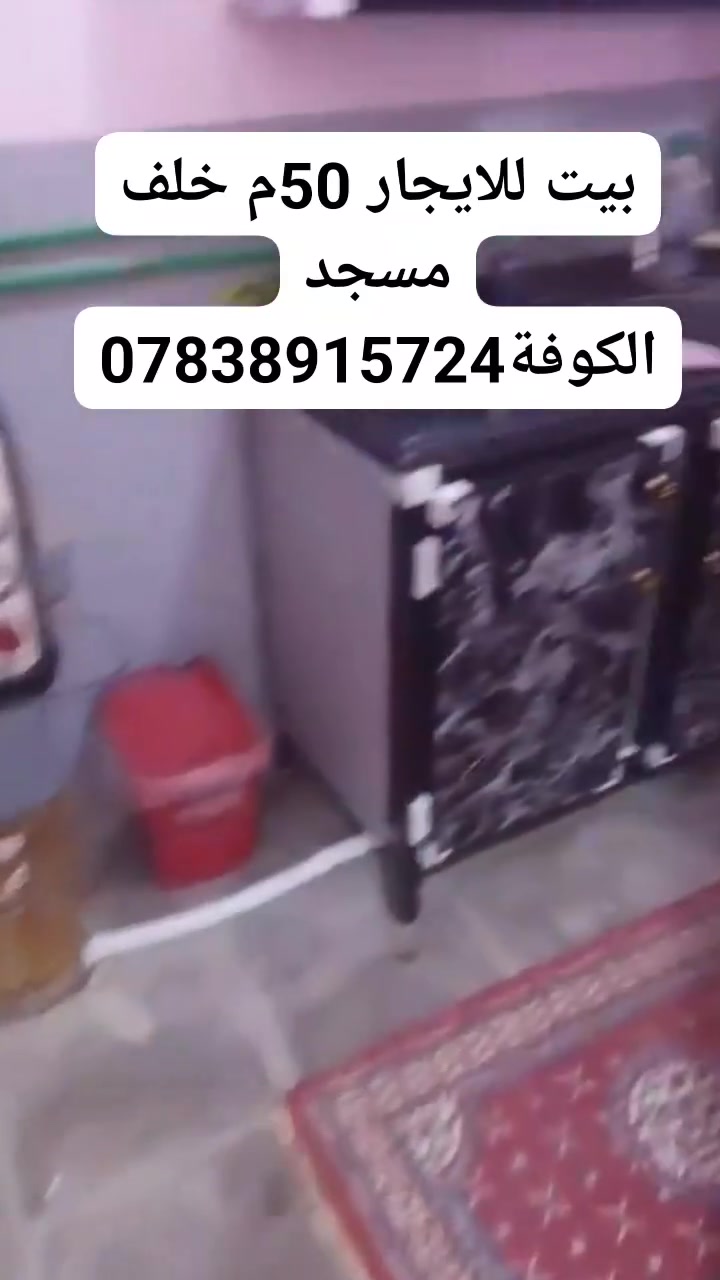 خلف مسجد الكوفة • ٥٠م • ايجار