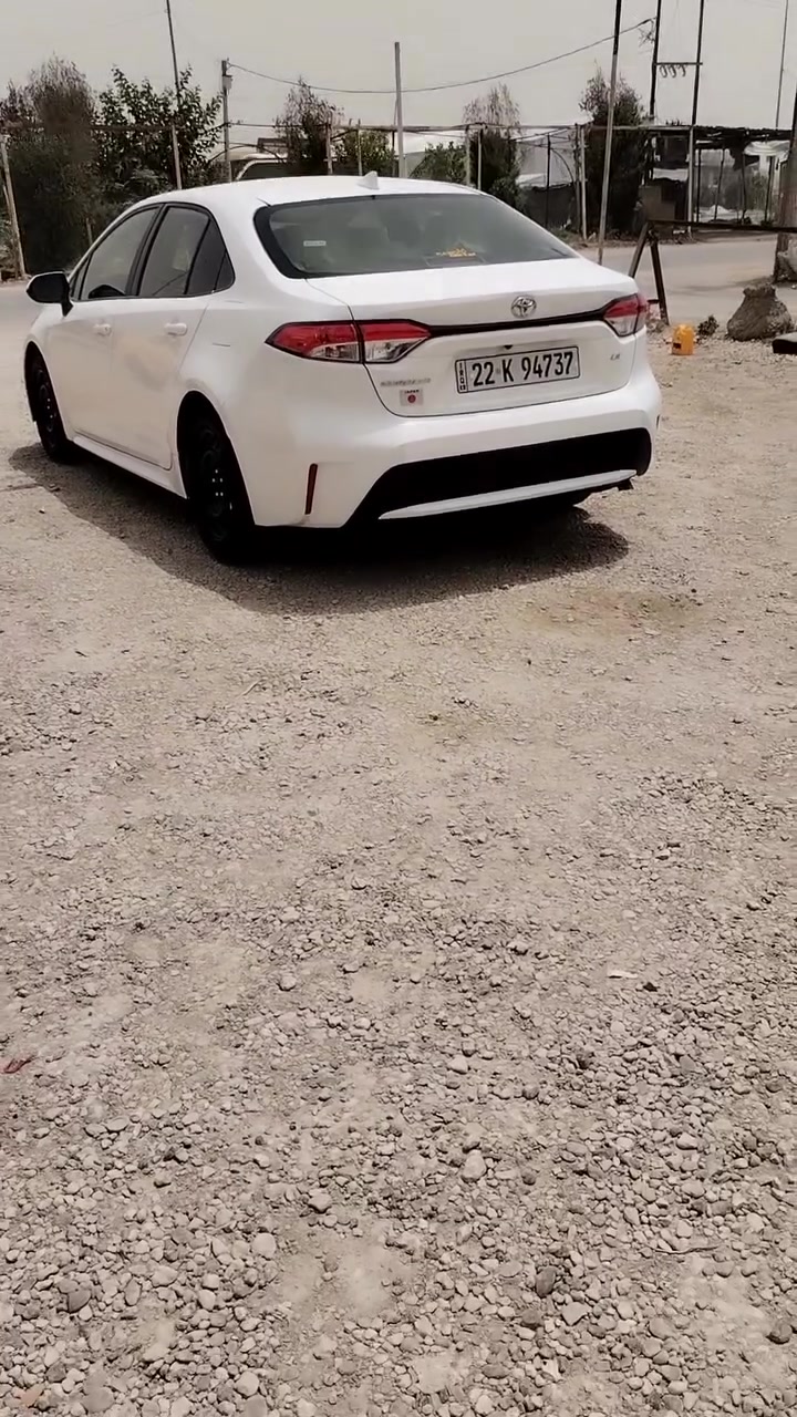 كورولا LE • وارد امريكي • رقم اربيل