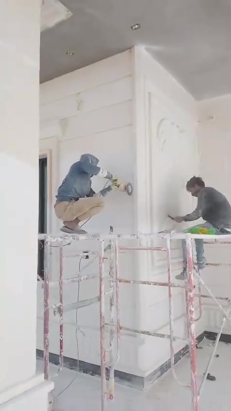 السلام عليكم هذا شغلي واجهات حلال مرمر درز وجلي كافه المحافظات العراقيه نشتغل وهذا رقميبي واتساب والاستفسار على هذا الرقم***********

