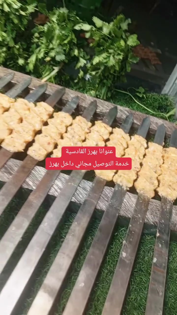 صينية كباب لحم • صينية كباب دجاج • توصيل مجاني