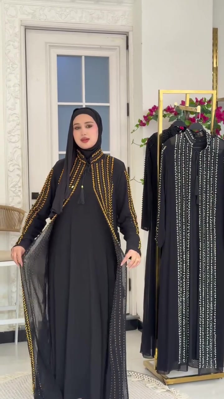 عباية إماراتية • طراز حديث • الزعفرانية