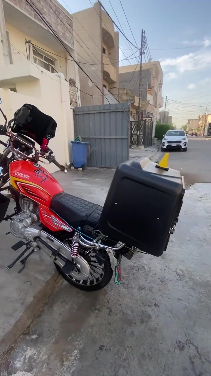 السلام عليكم سولنك للبيع موديل ٢٠٢٥ الدراجه نضيفه وممتعوبه السعر 700 وبيها مجال مال جيتك *********** للاستفسار بي واتساب
