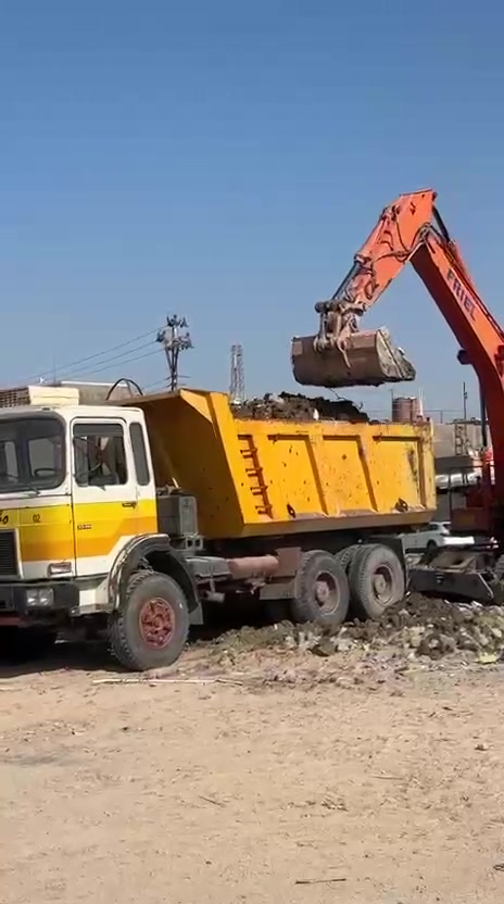 حفاره فيات هيتاشي • موديل ٩٩ • تسجيل اربيل