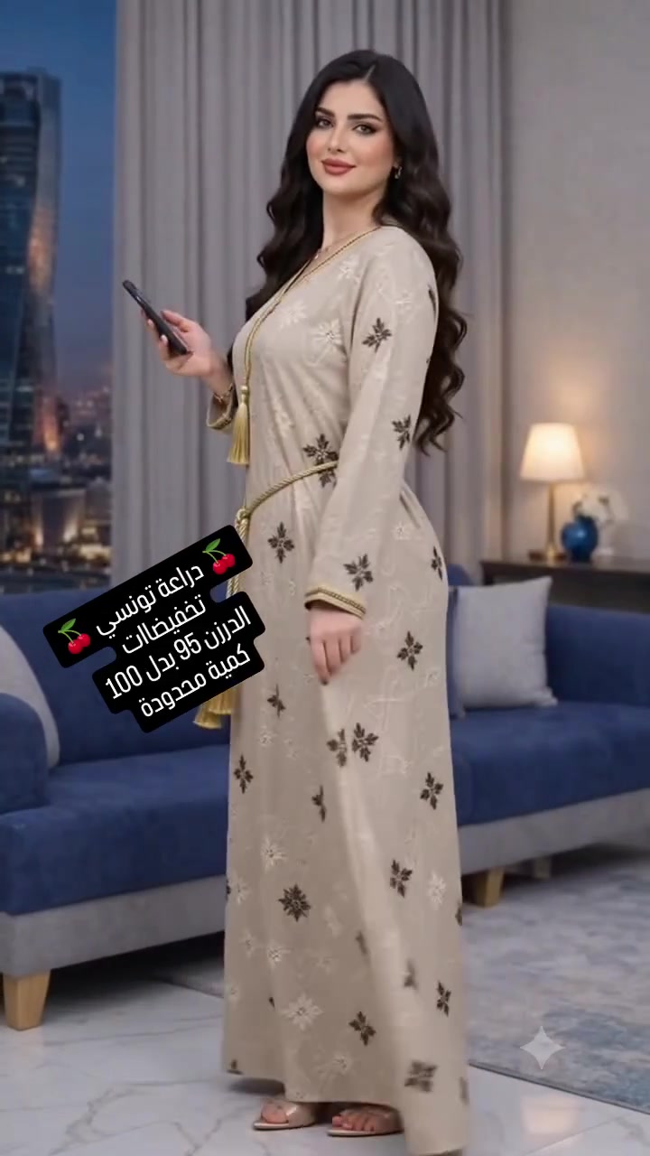 #تخفيضات_الدرزن_95_بدل100 🔥

دراعة تونسي فول تطريز دبل كلوش  

الخامه كشمير ايطالي اصلي 💯

القياسات من XXL الى 5XL

سعر الدرزن 12 قطعه 95 الف 

متوفر توصيل لجميع المحافظات 

للحجز 💌 خااص أو مراسله واتساب  ***********
