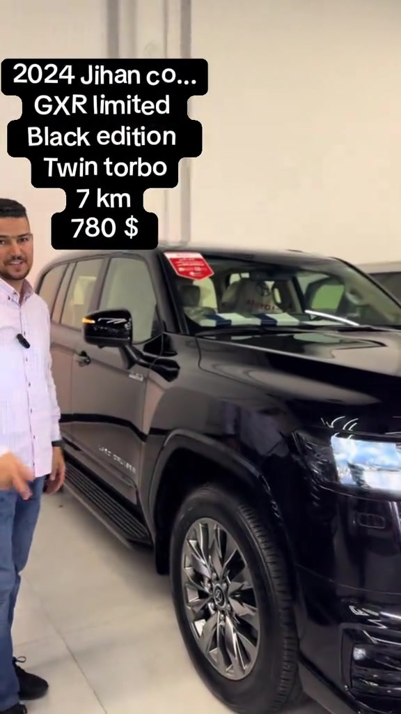 #iraq #duhok #sulaymaniyah #erbil #baghdad  @papulaamanj 

نص مكتوب في الصور:
- 2024 Jihan co...
- GXR limited
- Black edition
- Twin torbo
- 7 km
- 780 $