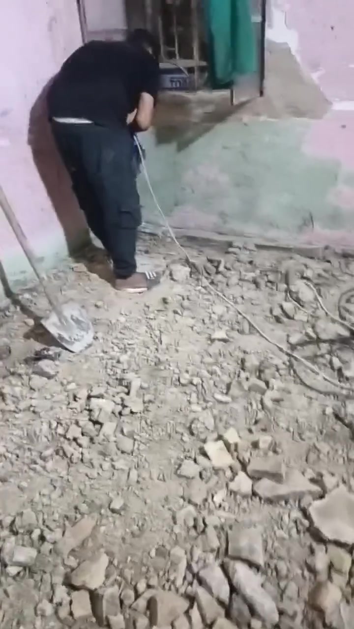 تفليش • تكشير جدران • قلع ارضيه