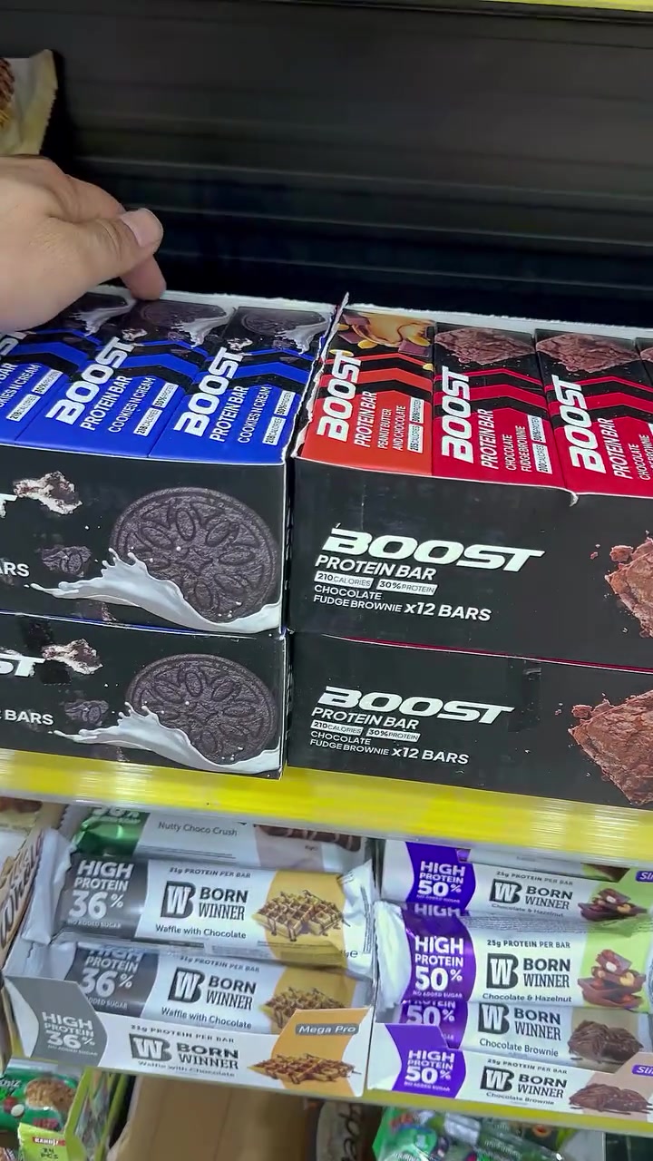 #سناك_دايت 

تشكيلة سناكات صحية 
عالية البروتين 
تحتوي على 30% بروتين 

BOOST BAR 

العنوان 

محافظة الانبار- قضاء حديثة 
قرب قسم تربية حديثة 
متوفر خدمة توصيل داخل قضاء حديثة 🚚
وايضاً توصيل 🚚 لكافة محافظات العراق 🇮🇶 
للتواصل على الرقم التالي 
واتس ( *********** ). 

#ماركت_القاسم
