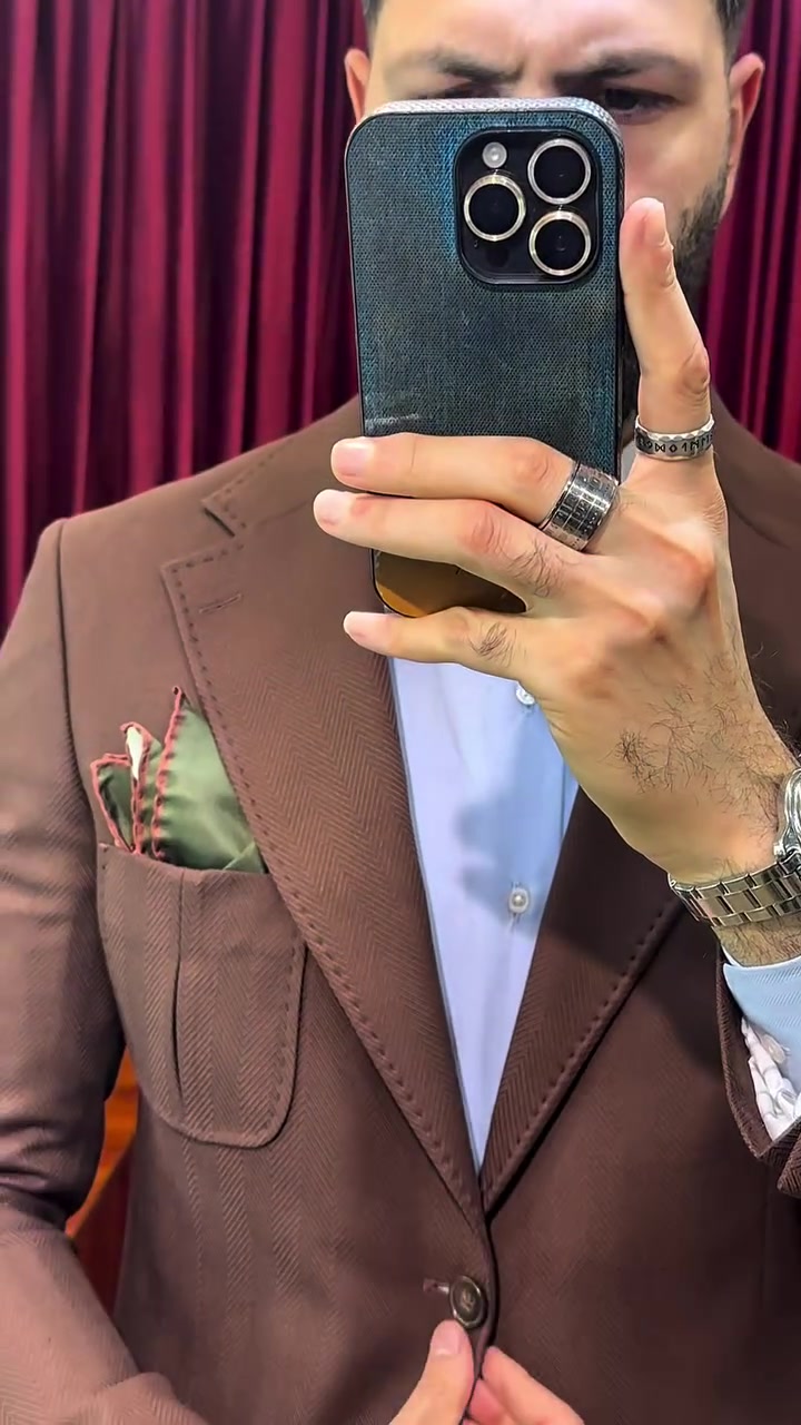 ⁨	⁨علق تم  ويوصلك السعر
بدلة دزاين 🏴󠁧󠁢󠁥󠁮󠁧󠁿 HERRINGBONE 
بغداد المنصور  طابق الاول مقابل علاء حداد ***********⁩
