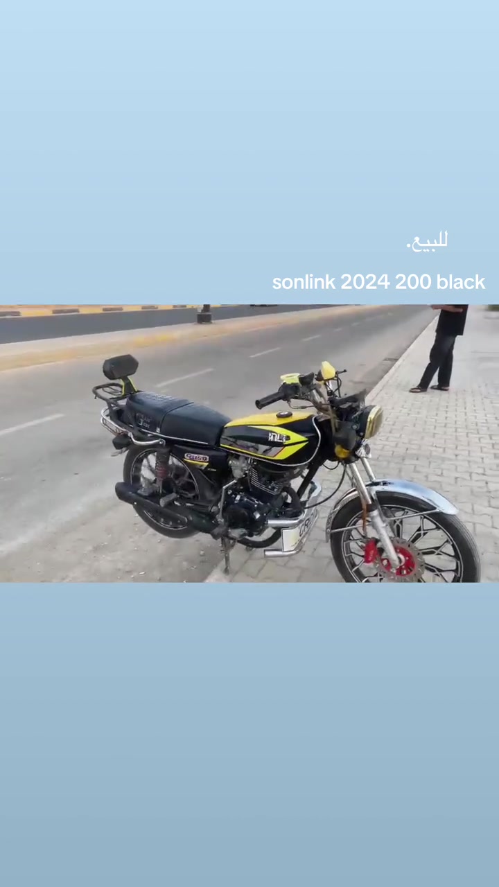 سلام عليكم للبيع دراجه سونلك 2024 كفاله عامه مابيها نقص غير يده بريك امامي دراجه كلها شغاله سلف هندر اوراق مكينه بكفاله تاير خلفي جديد صارله ايام وياله موس كهربائيات كامله مابيها نقص برغي سعر 560 وبيها مجال للطيبين *********** موجود واتس خاص اتصال. مكينه 200
