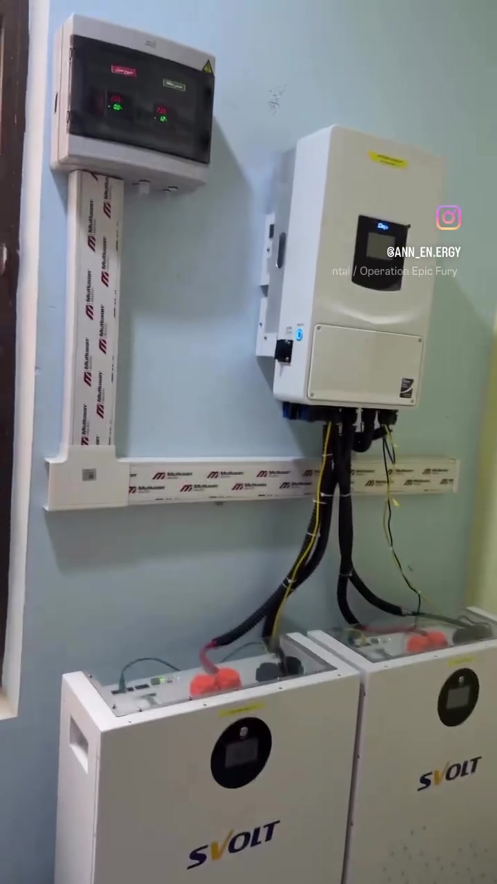 بطاريات SVOLT • إنفيرتر Deye • نظام طاقة شمسية