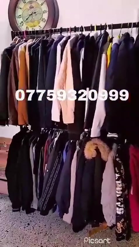 ستاند ملابس حديد تزكام يتحمل أوزان ثقيله جدا شغل على ضمان سعر الثابت ٥٠ الف والمتحرك ٦٠ الف والطابقين ٥٥ الف للحجز والاستفسار خاص

نص مكتوب في الصور:
- ***********