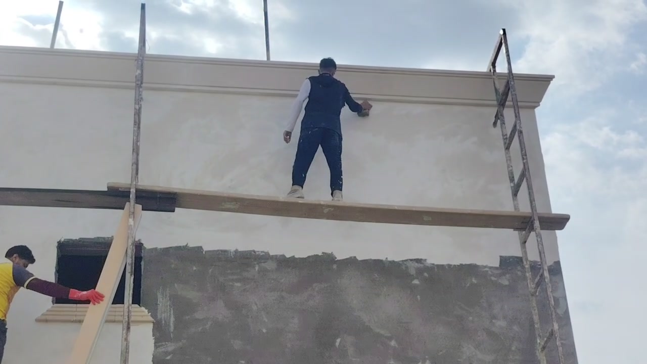 سمنت خارجي • ديكور واجهات • تكريت