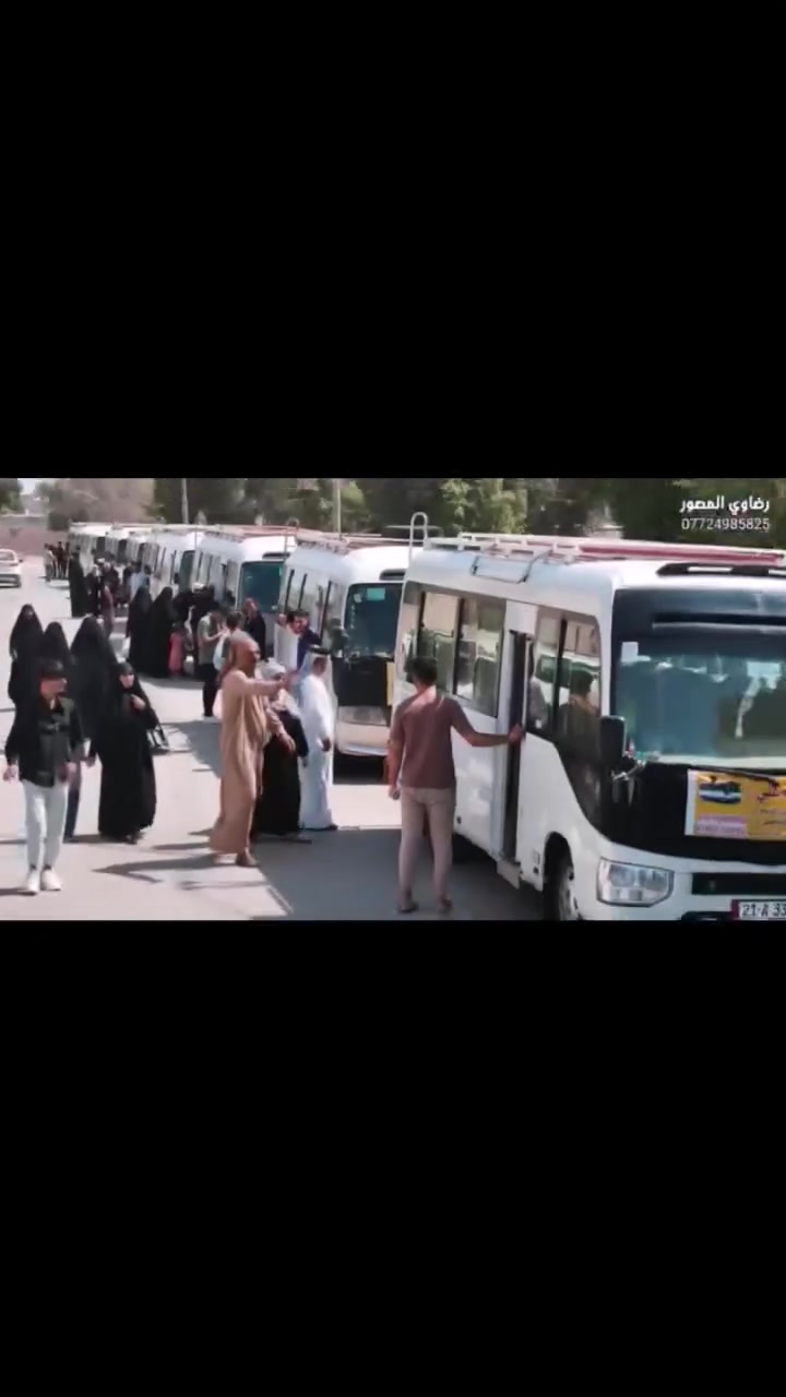 تعلن حملتنا ألذهاب ألى  النجف الاشرف
         يوم  #الثلاثاء
ألذهاب ألساعة ⏰1:00الظهر
العوده الساعه 9:00 ليلا
السعر 10الاف

التجمع/ شارع تربيه
واسط العزيزيه 

باص و كوستر 🚍سياحي 👬💺👨‍👩‍👧‍👦حديث 😍ومكيف
للحجز والاستفسار الاتصال على الأرقام التالية 
***********☎️
***********
