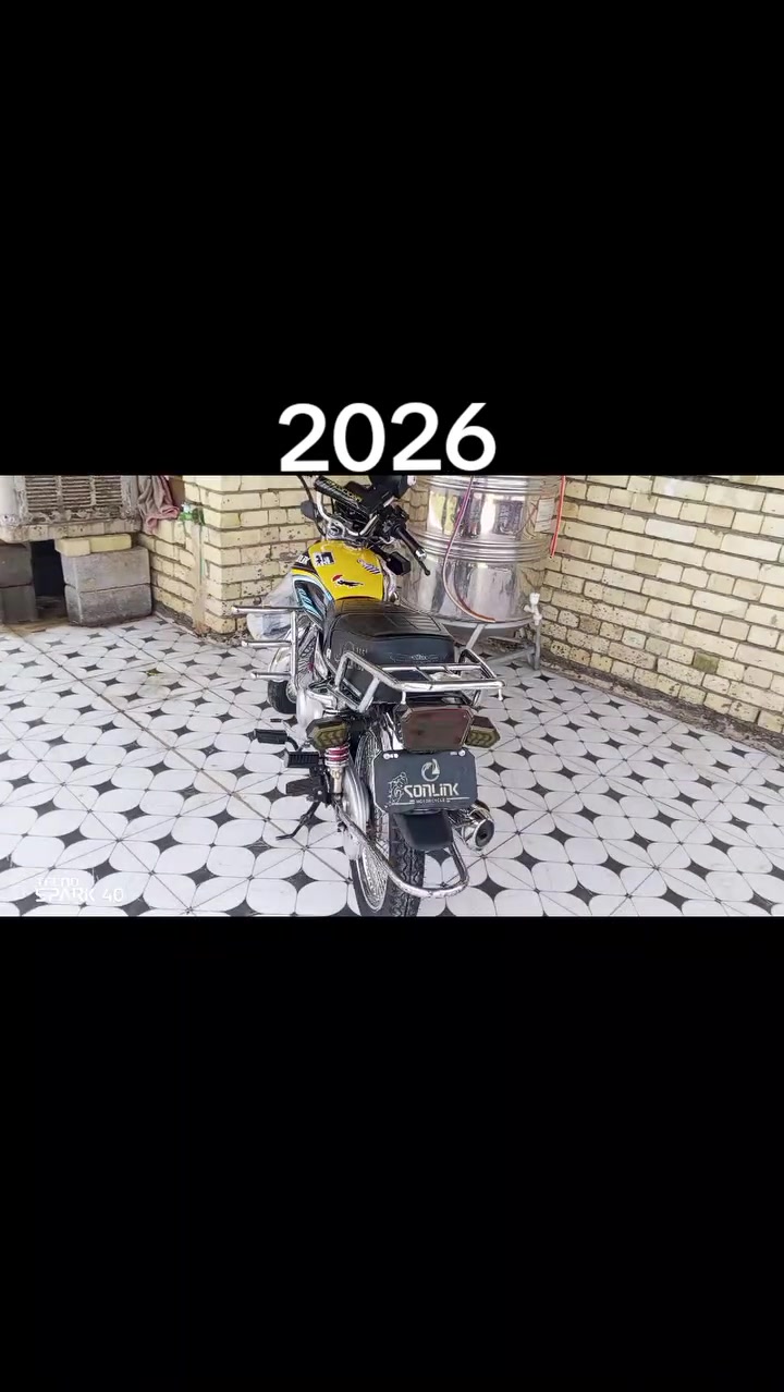 السلام عليكم للبيع درجة يراني تايكر 2025شكل 2026دراجه خير من الله لمكان ديالى خان بني سعد لسعر 650وبيها مجال ***********
