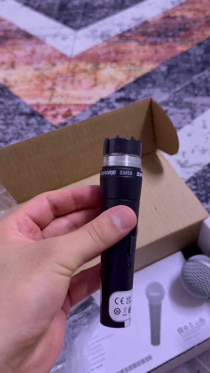 Shure sm58
مايك شور موديل sm58 اعتقد ما يحتاج وصف  
ارخص سعر
*********** + WhatsApp 
متوفر توصيل لكل عراق 🚚 📦
