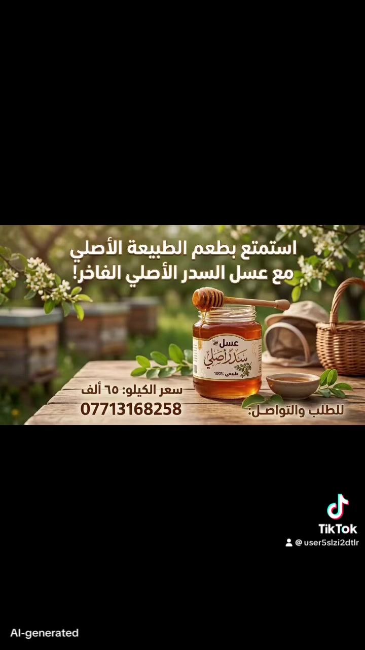 عسل سدر • ايراني • متعدد الزهور