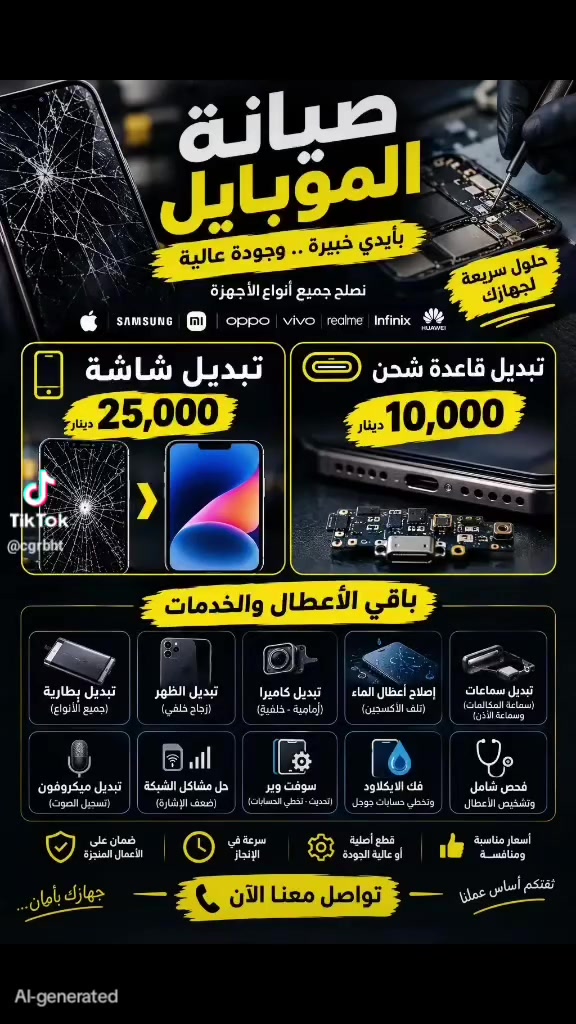 صيانة إلكترونيات • إصلاح أجهزة